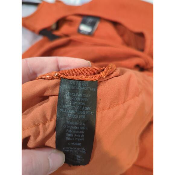 Zero + Maria Cornejo Iro Orange Dress - Picture 6 of 6